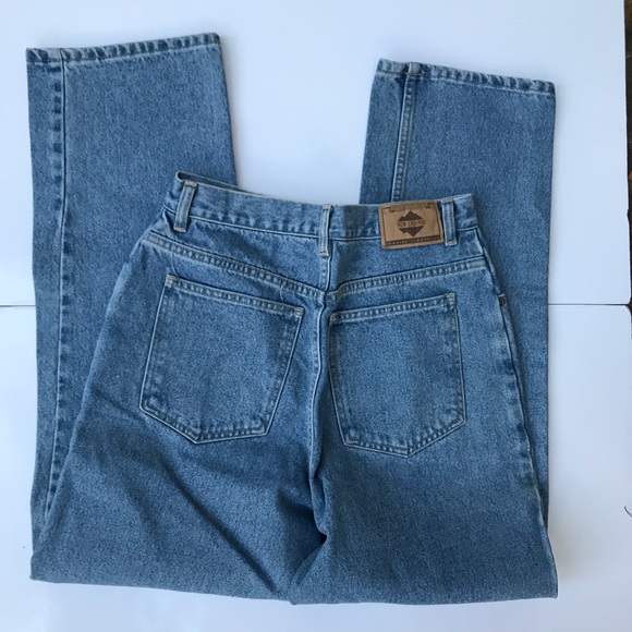 New Legends Ultra High Rise Mom Blue Jean - Picture 3 of 5